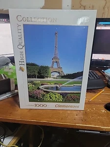 Clementoni 1000 piece Puzzle Tour Eiffel Paris Made in Italy Travel - Picture 1 of 4