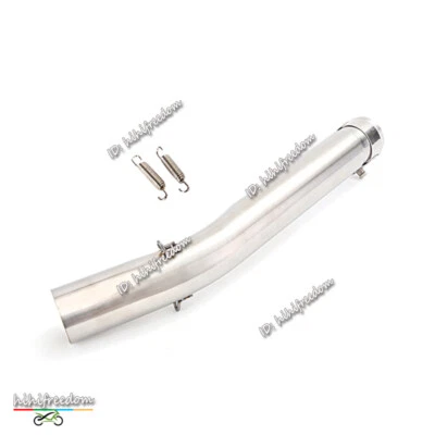 Tubo de enlace de escape medio de acero inoxidable para motocicleta Suzuki GSXR 1000 2005 2006 Foto 1 de 4