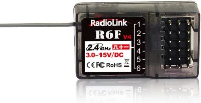 NUEVO Receptor RC Radiolink V4 6CH 2.4GHz con Control de Superficie Largo Alcance RX Foto 1 de 4