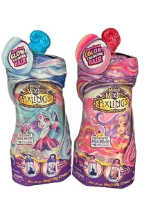 Magic Mixies Pixlings Deluxe Pack Shimmer Reveal Set Farbwechsel Glow 2 Stück - Bild 1 von 7