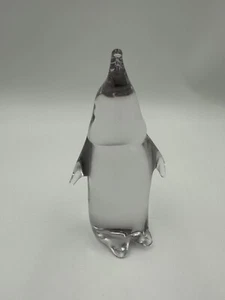 FH Ronxeby Suedlon - Glass penguin statue - 12.8cm tall paperweight - Shaped. - Picture 1 of 9