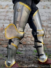 Medieval Gothic Full Leg Armor Set Collectibles Leg Protection 18G Steel