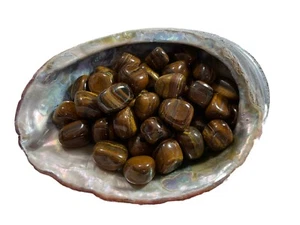3X Tiger Iron Tumbled Stone 20-25mm Chunky Reiki Healing Crystal Conflict Stress - Picture 1 of 12