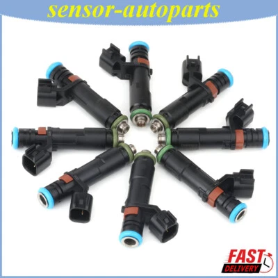 8x inyectores de combustible 5C3Z9F593DA para Ford F-150 2006 2007 5,4 L y Lincoln Navigator Foto 1 de 4