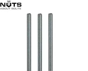 M8 8mm THREADED BAR 8.8 HIGH TENSILE ZINC ROD STUDDING - Picture 1 of 2