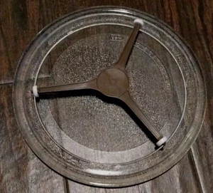 Glass Turntable Plate Round Disc Tray & Roller H63 USA Mint 9 5/8 Microwave Dish - Picture 1 of 6