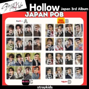 Stray Kids Hollow Japan 3rd Mini Album JAPAN POB Official photo card - Picture 1 of 76