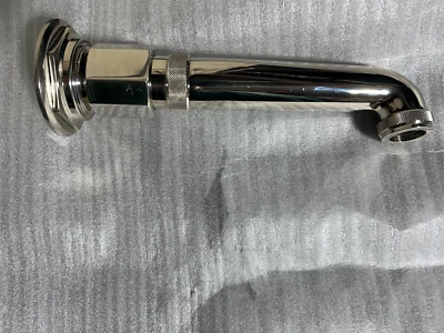 Waterworks R.W. Caño de bañera montado en la pared Atlas níquel *Pantalla* Foto 1 de 4