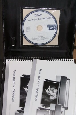 Epson Stylus Pro 7900 Printer Factory Manual and Driver CD Instruction Book 9900 - Image 1 of 2