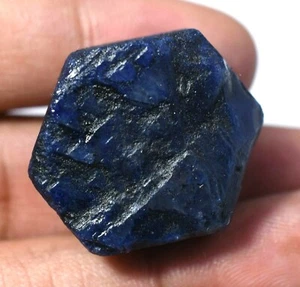 175.90 Ct Natural Nigeria Blue Sapphire GGL Certified Specimen Rough Stone - Picture 1 of 3