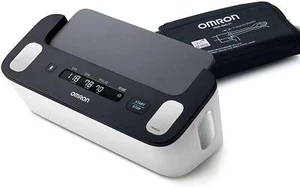 Omron Completo Automatico Superiore Braccio 2 IN 1 Blood Pressione E Ecg Monitor - Picture 1 of 7