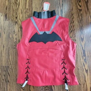 MENS LAVERAPPELLE BATMAN ARKHAM KNIGHT FAUX LEATHER VEST - SIZE MEDIUM - NWT - Picture 1 of 18