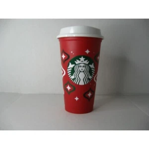 Starbucks Red Holiday Mehrweg Kaffeebecher 16 Oz - Bild 1 von 2