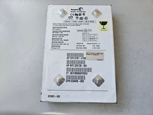 Seagate HP 40Gb IDE 5400rpm 3.5in HDD ( 9Y3001-030 ST340015A 5187-2128 ) USED - Imagen 1 de 2