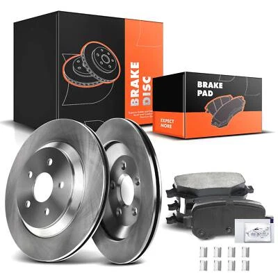 Rotores de freno de disco y pastillas de freno para Ford Freestar Mercury Monterey 2004-2007 trasero Foto 1 de 4