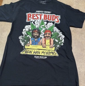 NEU CHEECH AND CHONG ROLLING WITH MY HOMIES T-SHIRT GRÖSSE Small. REASON BRAND - Bild 1 von 4