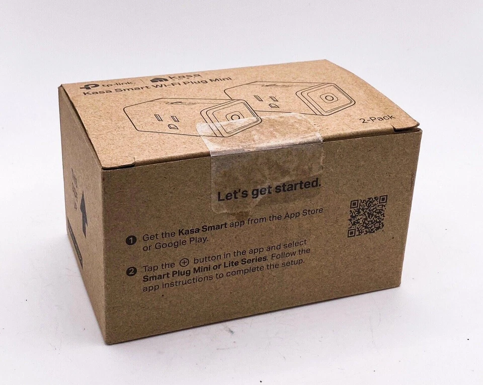 (2) TP-LINK Kasa HS103P2 SMART WIFI PLUG Wifi Smart AC Plug for all Electronics - Image 1 of 1