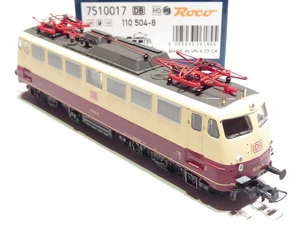 Roco HO 7510017 DB AG 4ach E Lok 110 504 8 beige rot OVP gebraucht G529 - Picture 1 of 3