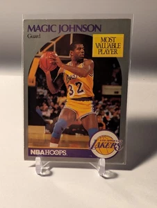 1990-91 NBA Hoops - Magic Johnson #157 - Picture 1 of 2