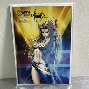 Michael Turner Fathom Kiani #1F Economy Comics Variante Autogramm mit Echtheitszertifikat - LE /2000 - Bild 1 von 3