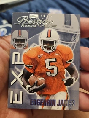 1999 Playoff Prestige EXP #EX37 Edgerrin James RC - Indianapolis Colts - Image 1 of 4