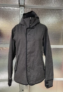 Burton Snowboard Jacket - Womens Medium - DryRide - Grey - Ski Winter Snow - Picture 1 of 10