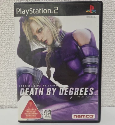 Death By Degrees Tekken Nina Williams Sony PlayStation 2 PS2 Japanese ver Tested - Image 1 of 4
