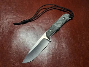 CRK Chris Reeve Backpacker MagnaCut Black Micarta Fixed Blade BPR-1000 NEW! - Picture 1 of 13