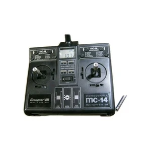 Graupner Sender MC 14 35 Mhz mit Simulatorbuchse und Akkubox Antenne - Bild 1 von 1