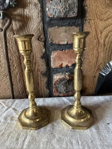 Vintage Messing Kerzenständer England - Bild 1 von 4