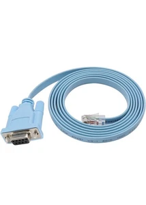 Console Cable RJ45 to DB9 CabConsole 72-3383-01 for Cisco Switch Router - Picture 1 of 7