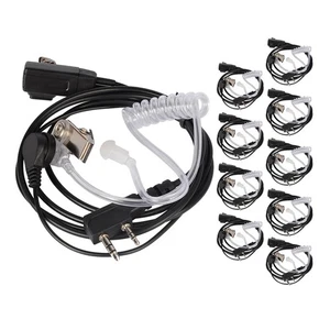 10PCS Headset Earpiece For Baofeng For Radio Headset For 888S UV-5R UV-82 - Afbeelding 1 van 5
