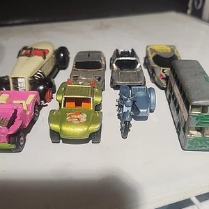 Lote de 8 cajas de cerillas vintage Lesney England años 70’s-80’s diecast 1/64 - Imagen 1 de 9