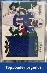 2012 Panini Rookies & Stars #31 T.J. Graham Rookie Crusade Materials Green #/99 - Picture 1 of 2