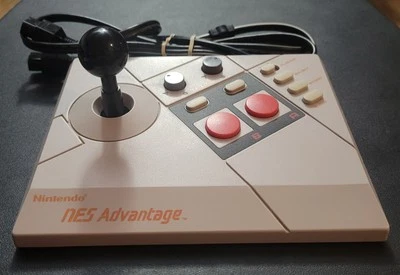 Nintendo NES Advantage Joystick Controller Turbo Arcade Stick OEM NES-026- Works - Image 1 of 4