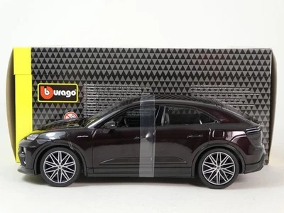Burago BBurago Porsche Macan Turbo Electric dark violet 2024 1/24 18-21114BK - Immagine 1 di 3