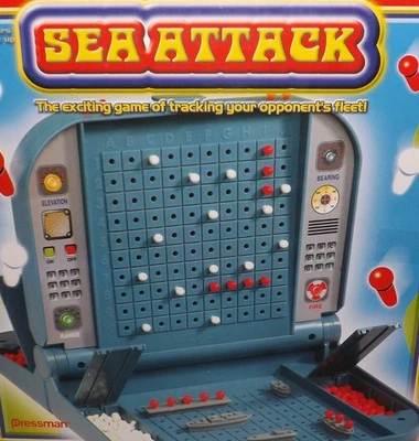 Vintage Pressman SEA ATTACK Board Game Battleship ~ REPLACEMENT PIECES ~ SHIPS - Image 1 of 2