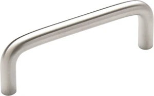 Tirador gabinete de cromo cepillado 3 pulgadas 76 mm centro herrajes 1 pack - Picture 1 of 12