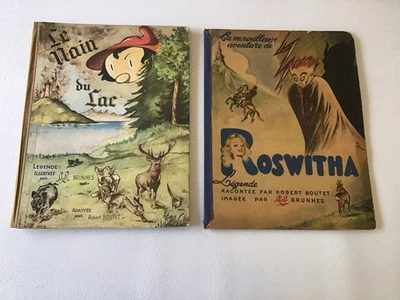 Contes  Anciens  Pour Enfant - Légendes Mab Brunhes - 1946 - 1947 - Allemagne BD - Photo 1/4