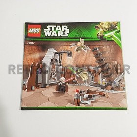 Lego Vintage Instructions Instructions Set 75017 - Star Wars Duel on Geonosis