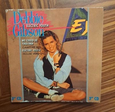 Mini CD elétrico juvenil Debbie Gibson single 1989 3 faixas  - Imagem 1 de 4