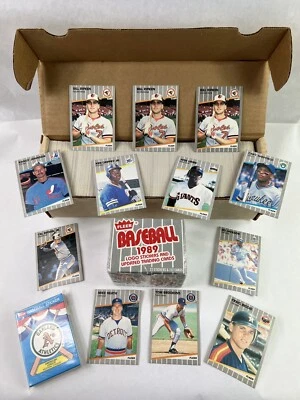 1989 Fleer Baseball Master Set 1-660+ Update Bill Ripken FF Error ++ Griffey RC - Image 1 of 4
