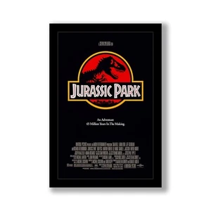 Parque Jurásico - póster de película enmarcada 11x17 de Wallspace - Imagen 1 de 6