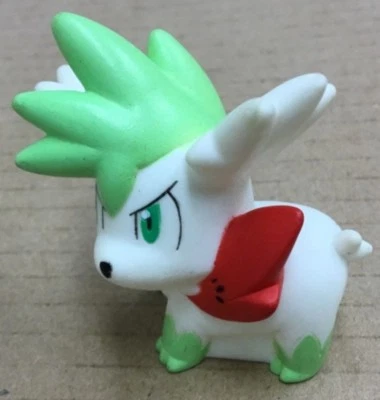 B. 2008 Pokemon Finger Puppet Shaymin Sky Form Catch Them All Nintendo Bandai - Imagem 1 de 4