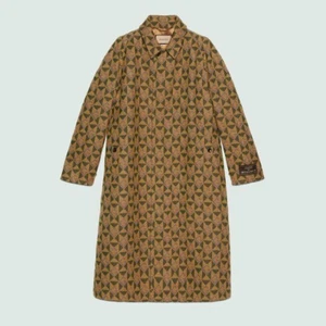 Gucci 1921 Meamorfosi G rhombi wool coat Size IT48 - Picture 1 of 9
