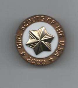 Girl Scout Millennial (Year 2000) Disc Attachment for Year Pin - Picture 1 of 1