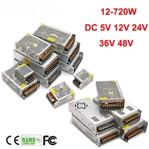 Switching Power Supply DC12V Power Adapter 1A 3A LED Lighting Transformer Driver - Picture 1 of 16