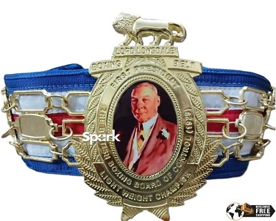 Lonsdale Boxing Belt English Title Challenge Replica Belt 1909-1929 Adult Size - Image 1 of 4