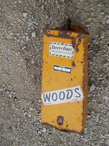 Woods 59 belly mower Rear belt drive pulley cover panel Cub Farmall IH tractor - Picture 1 of 8