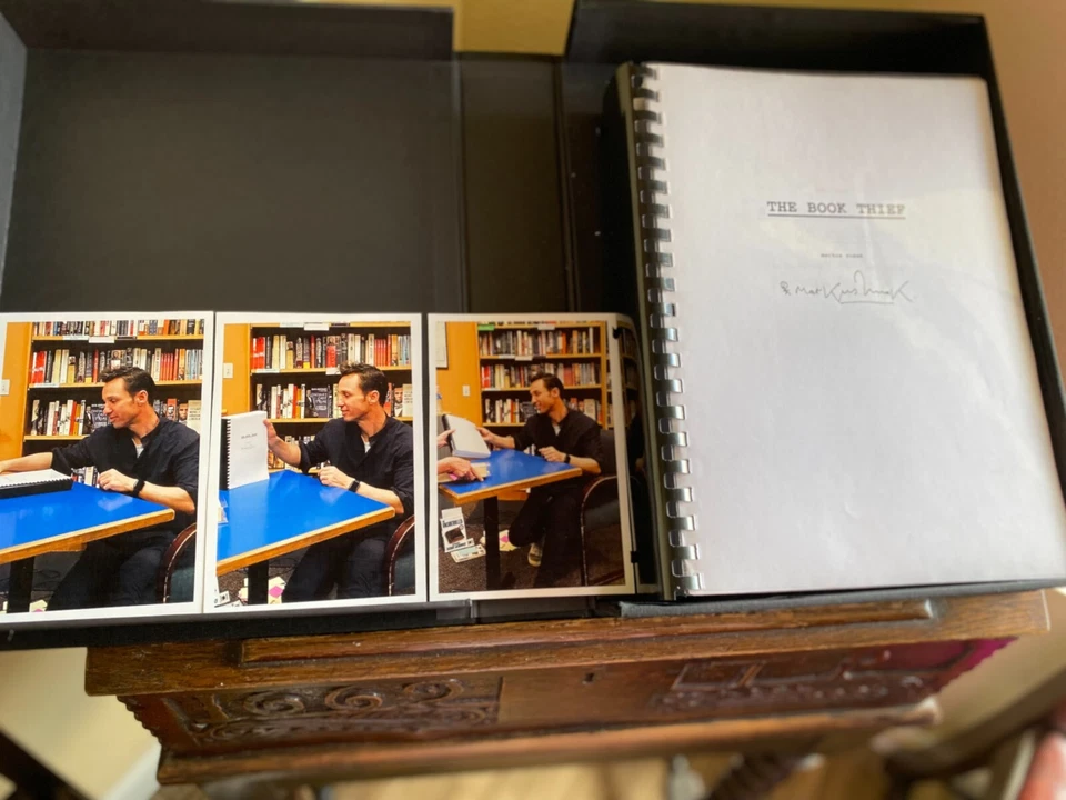 THE BOOK THIEF, Markus Zusak, original manuscript w/ provenance, SIGNED - Image 1 of 4